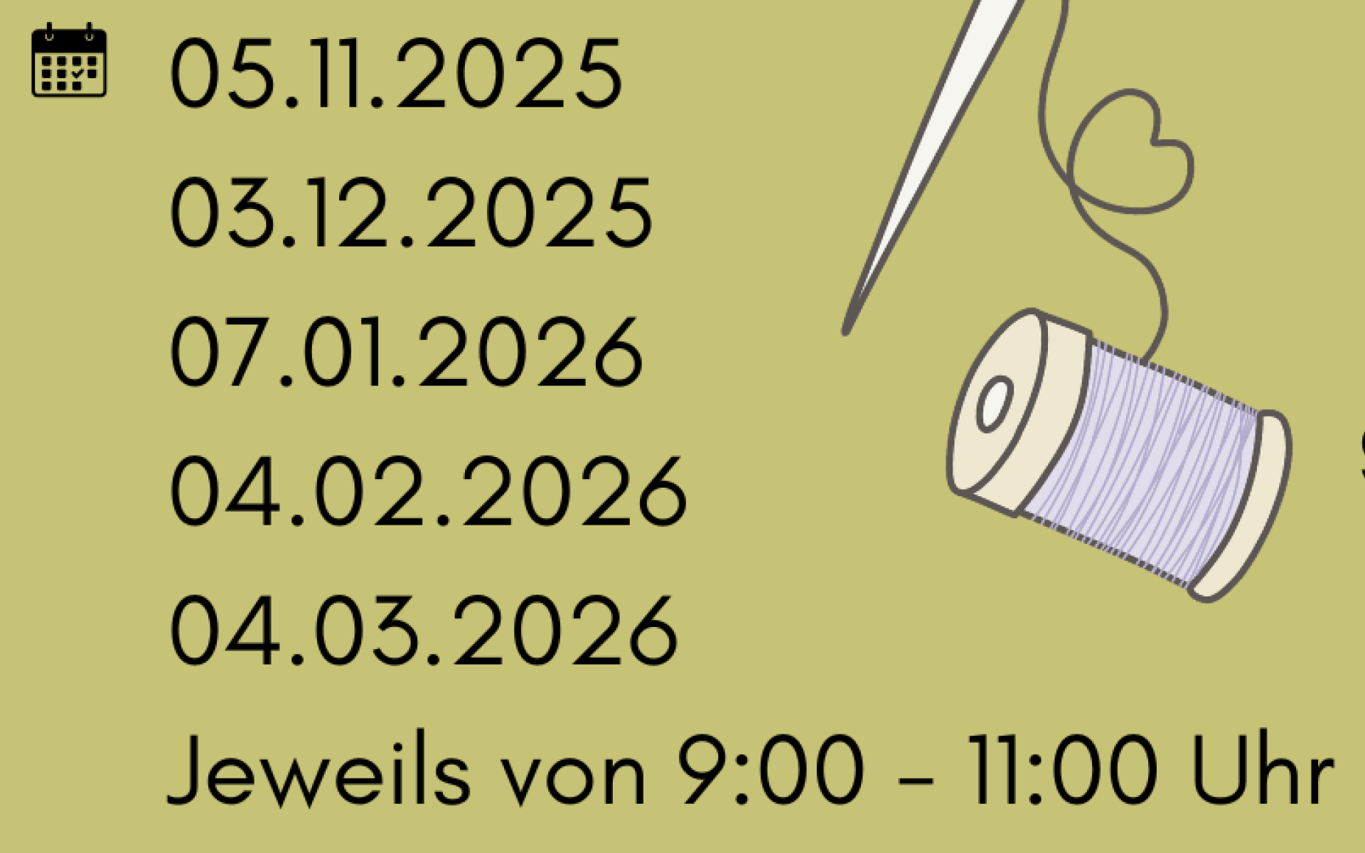 Kreativ-Treff Termine